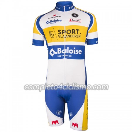 Completo Maglia + Pantaloncino con bretelle 2018 Sport Vlaanderen-Baloise N001 Completo Maglia + Pantaloncino con bretelle 2018 Sport Vlaanderen-Baloise N001